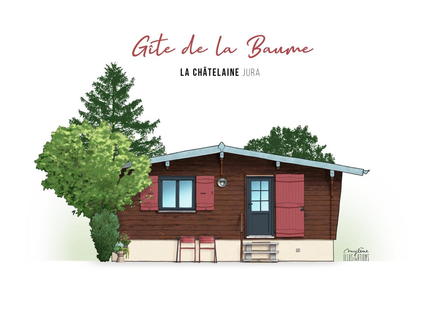 Chalet De La Baume La Chatelaine Dış mekan fotoğraf